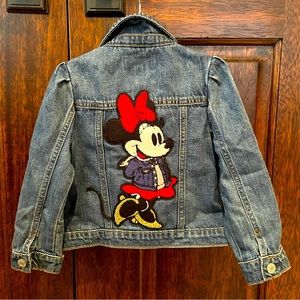 Toddler Minnie Mouse denim jacket